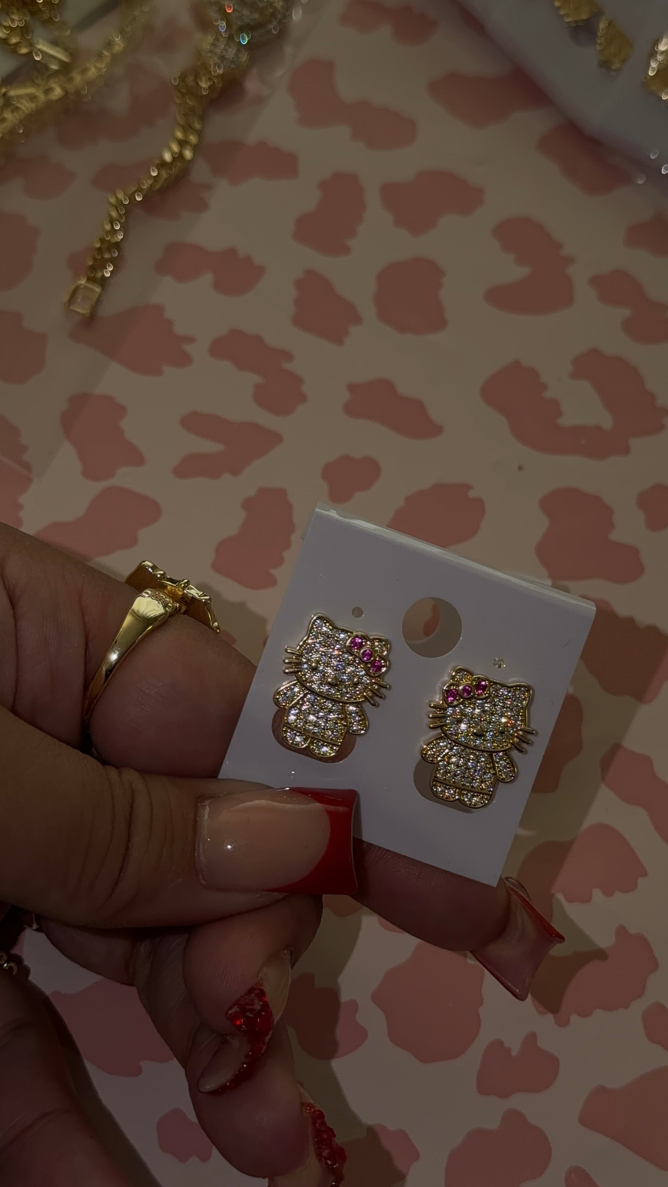 HK Body Diamond Earrings