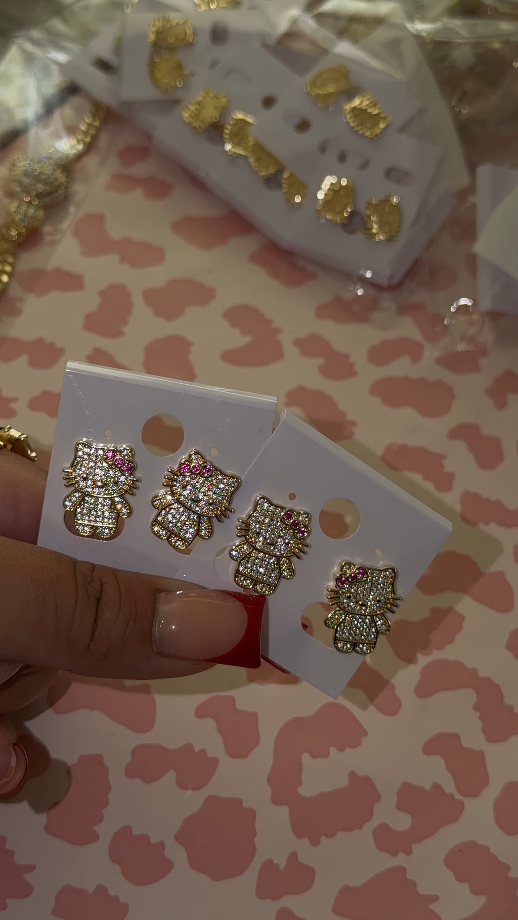 HK Body Diamond Earrings