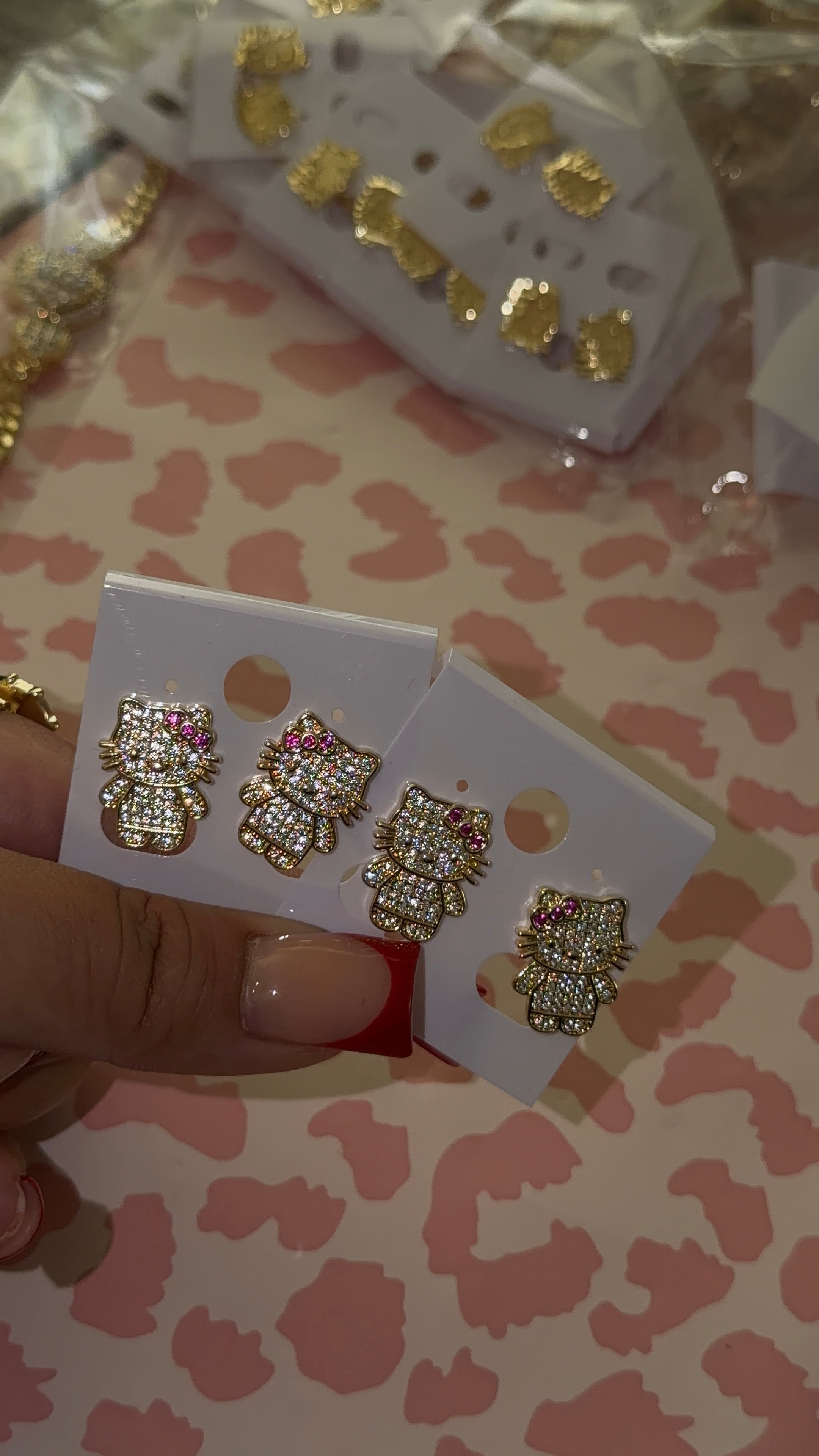 HK Body Diamond Earrings