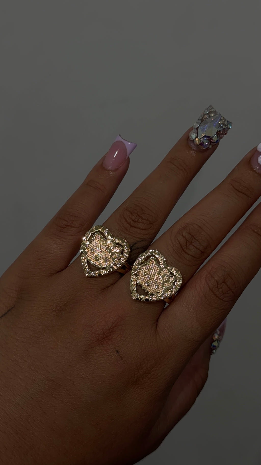 Heart Nugget Hk Ring