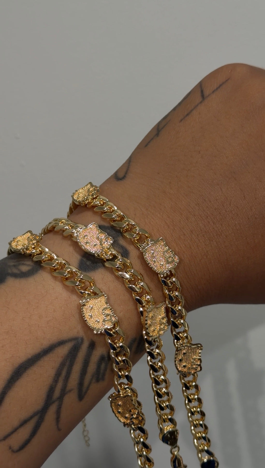 Lil HK Face Cuban Bracelet