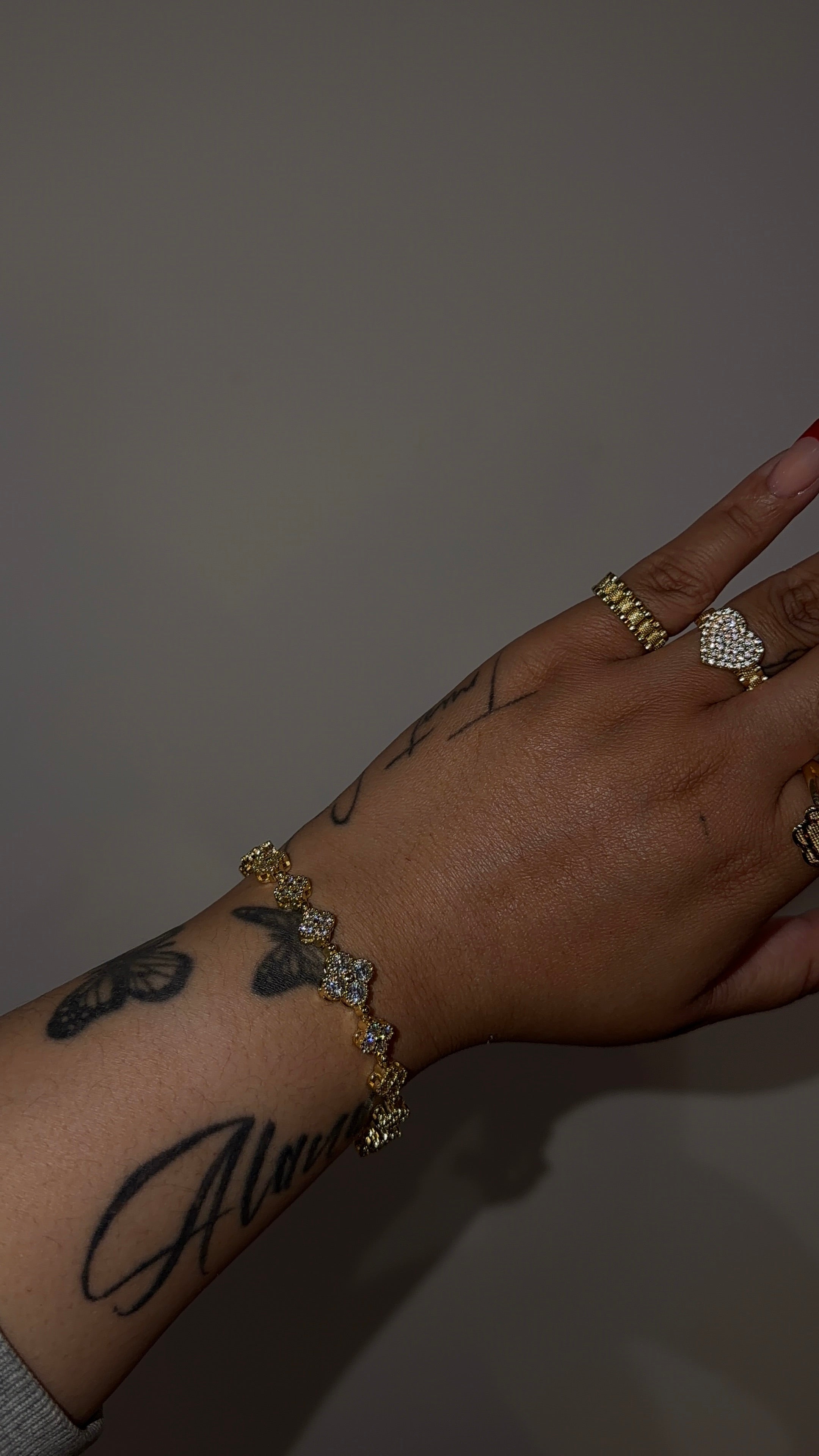 Lil Diamond VCleef Bracelet