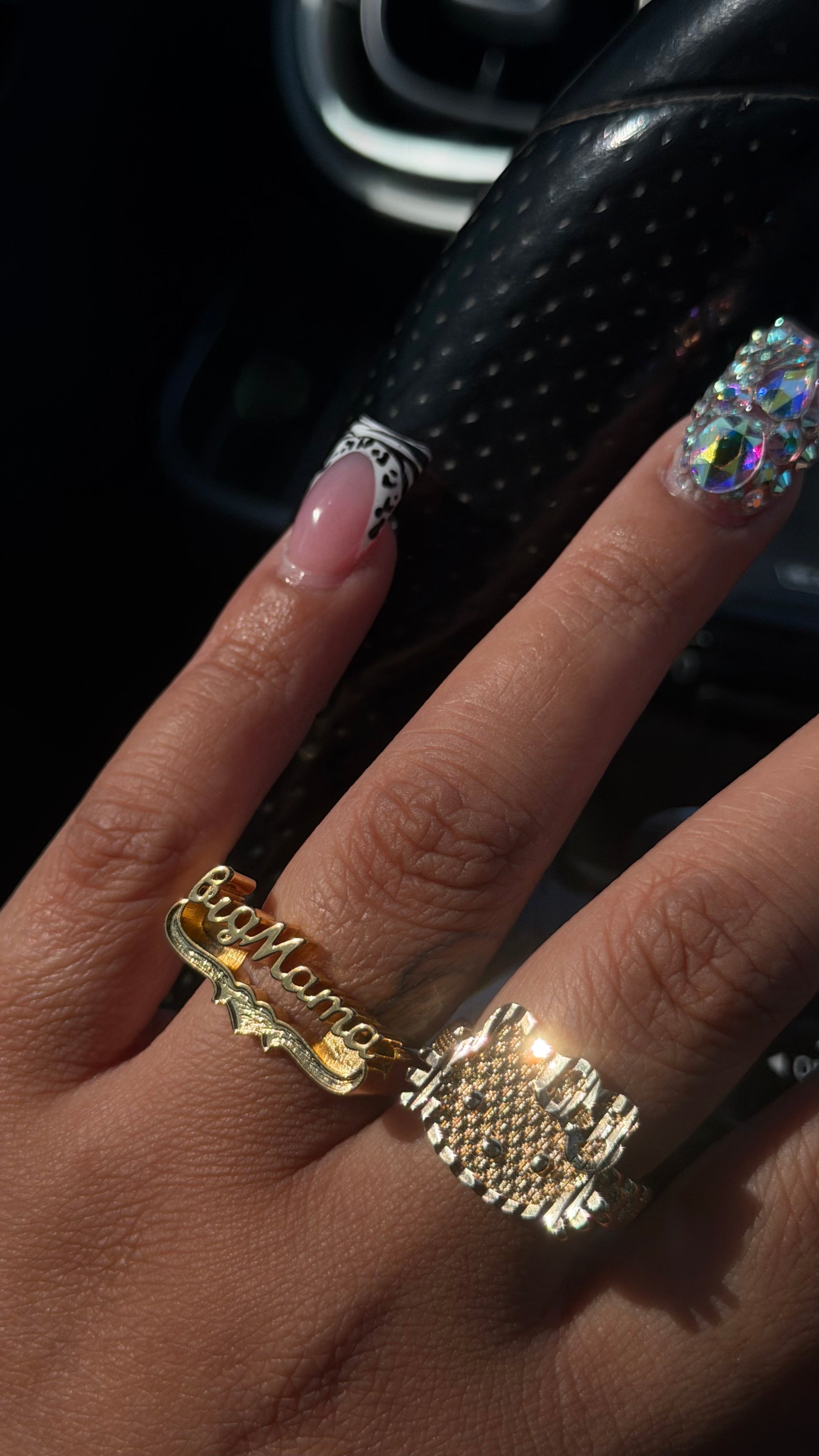 Custom Name Ring