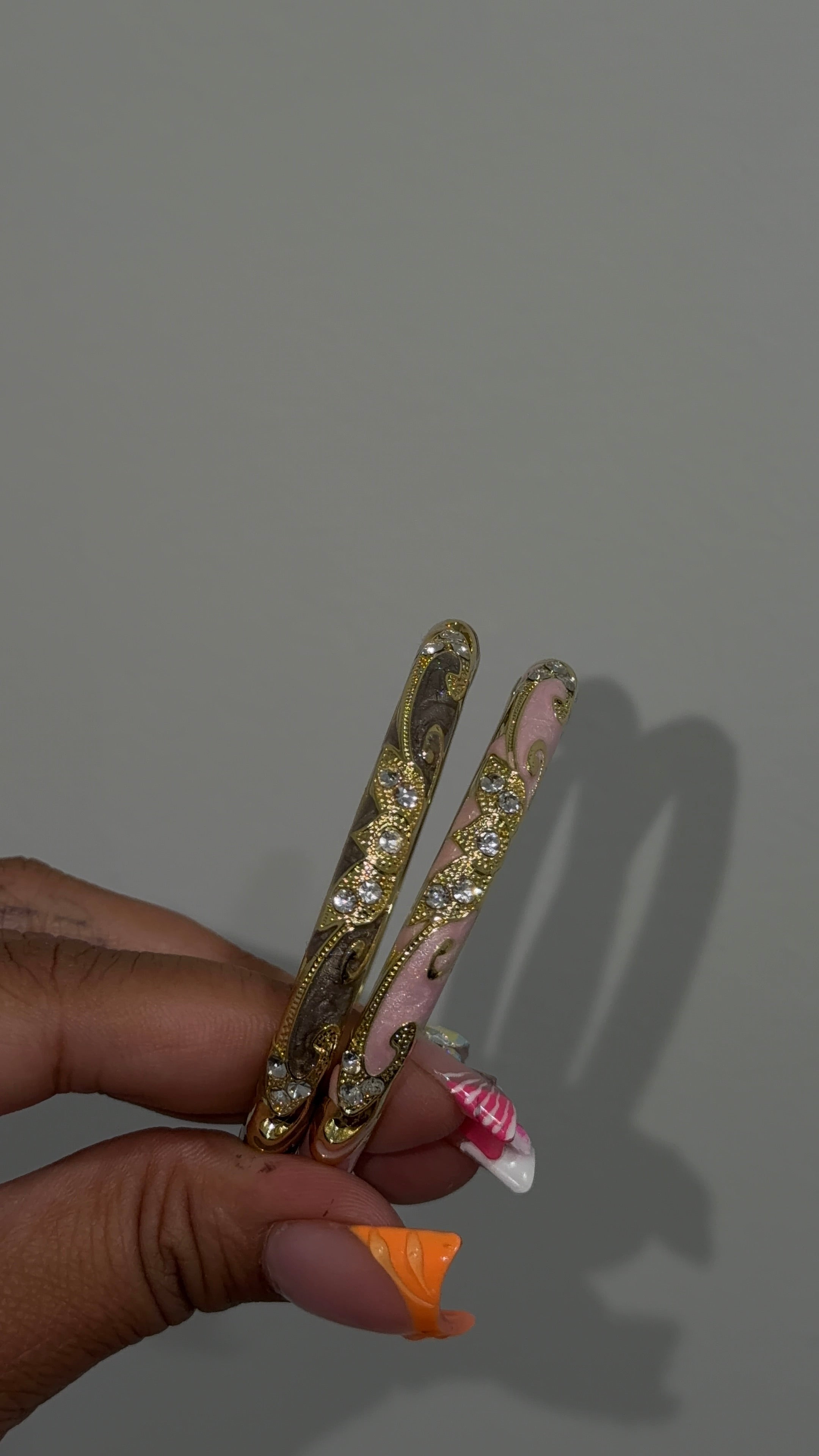 Bling Lotus Bangle