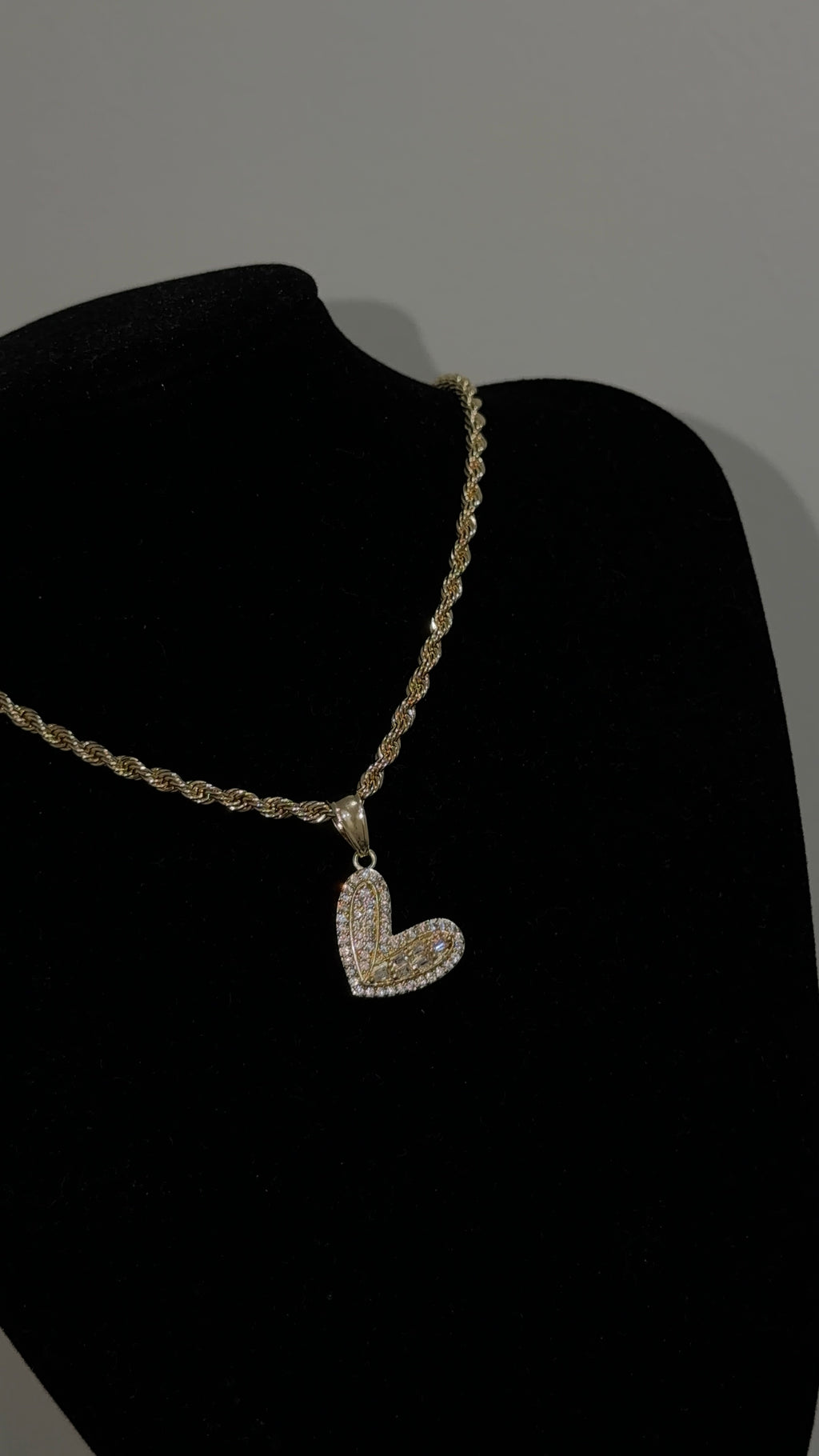 Heart Bling Necklace
