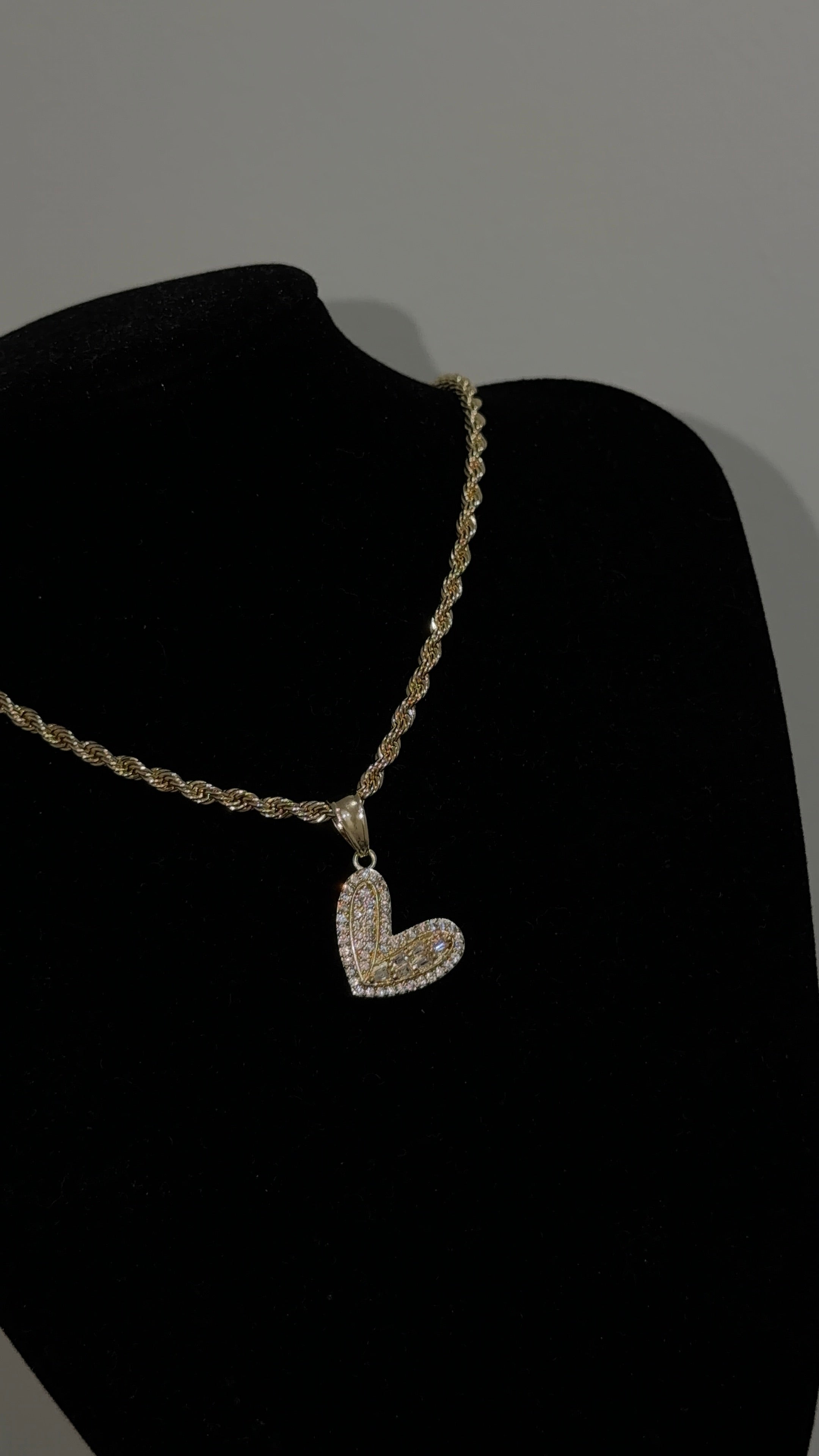 Heart Bling Necklace