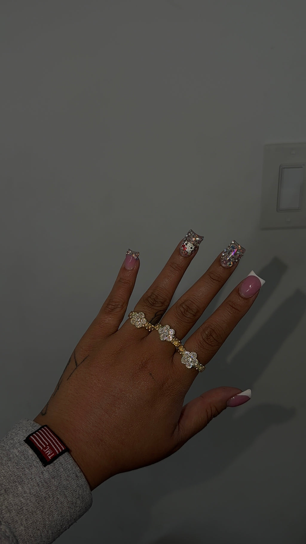 Rolex Diamond Clover Ring