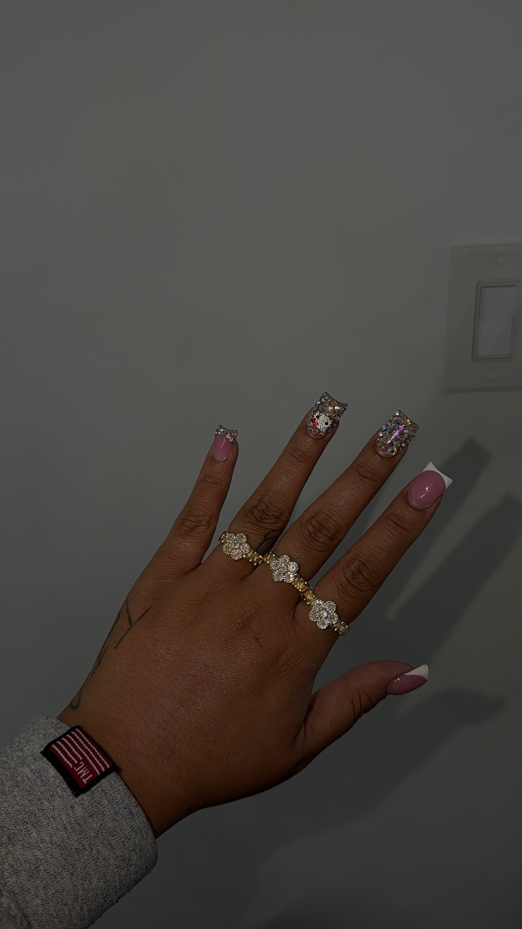 Rolex Diamond Clover Ring