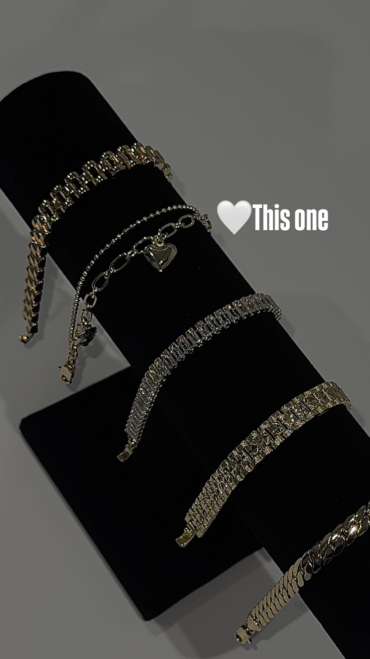 Heart Charm Bracelet