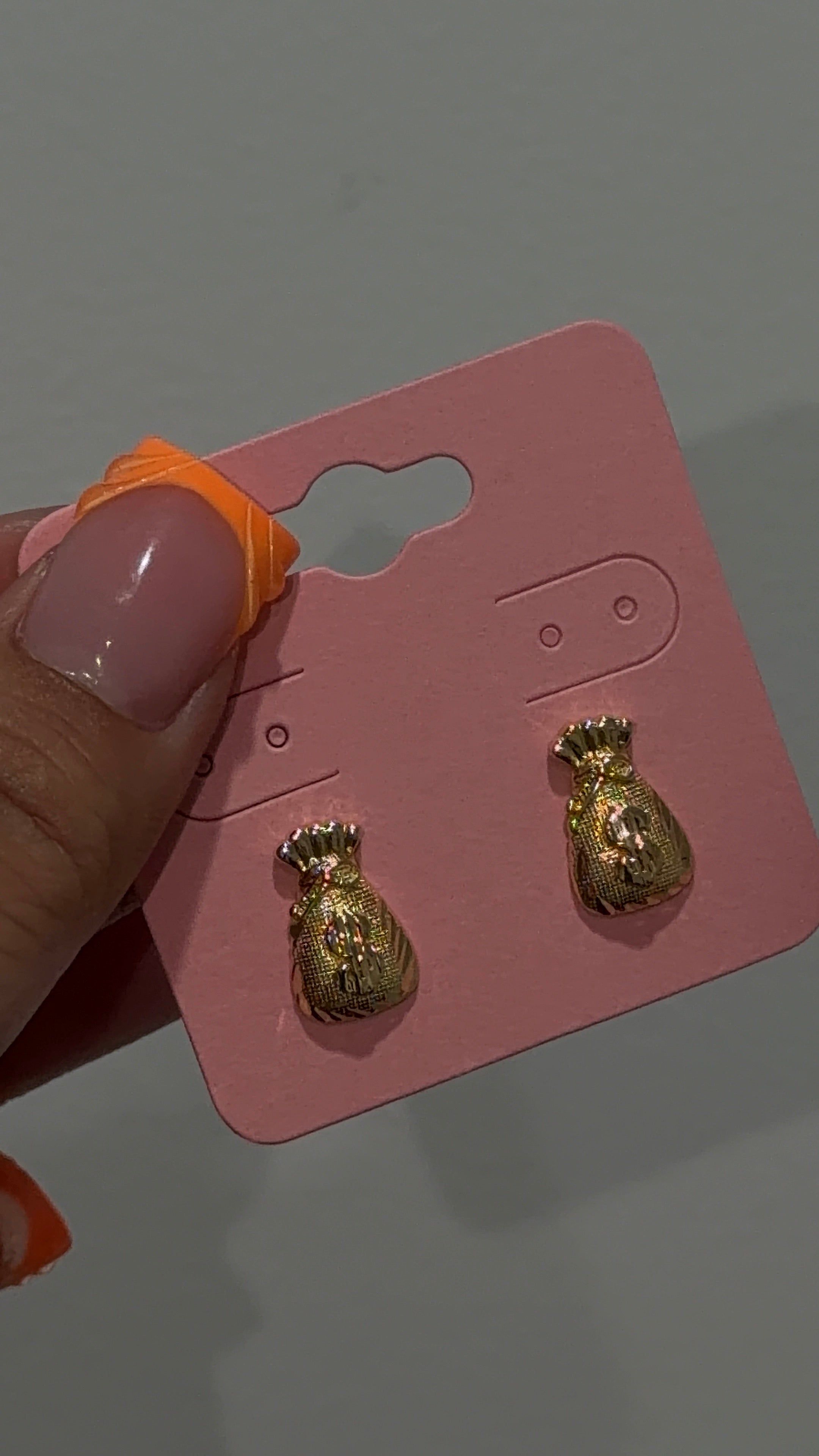 Moneybag Earrings