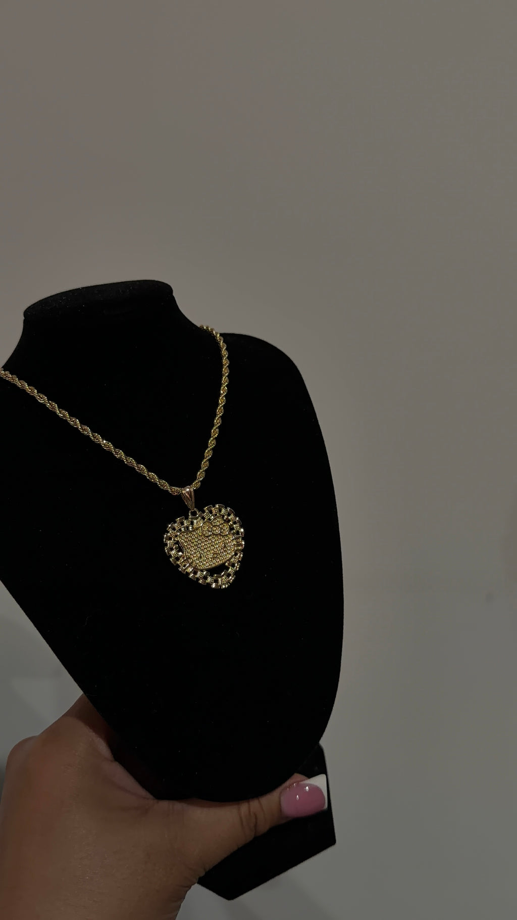 HK Face Rolex Heart Chain