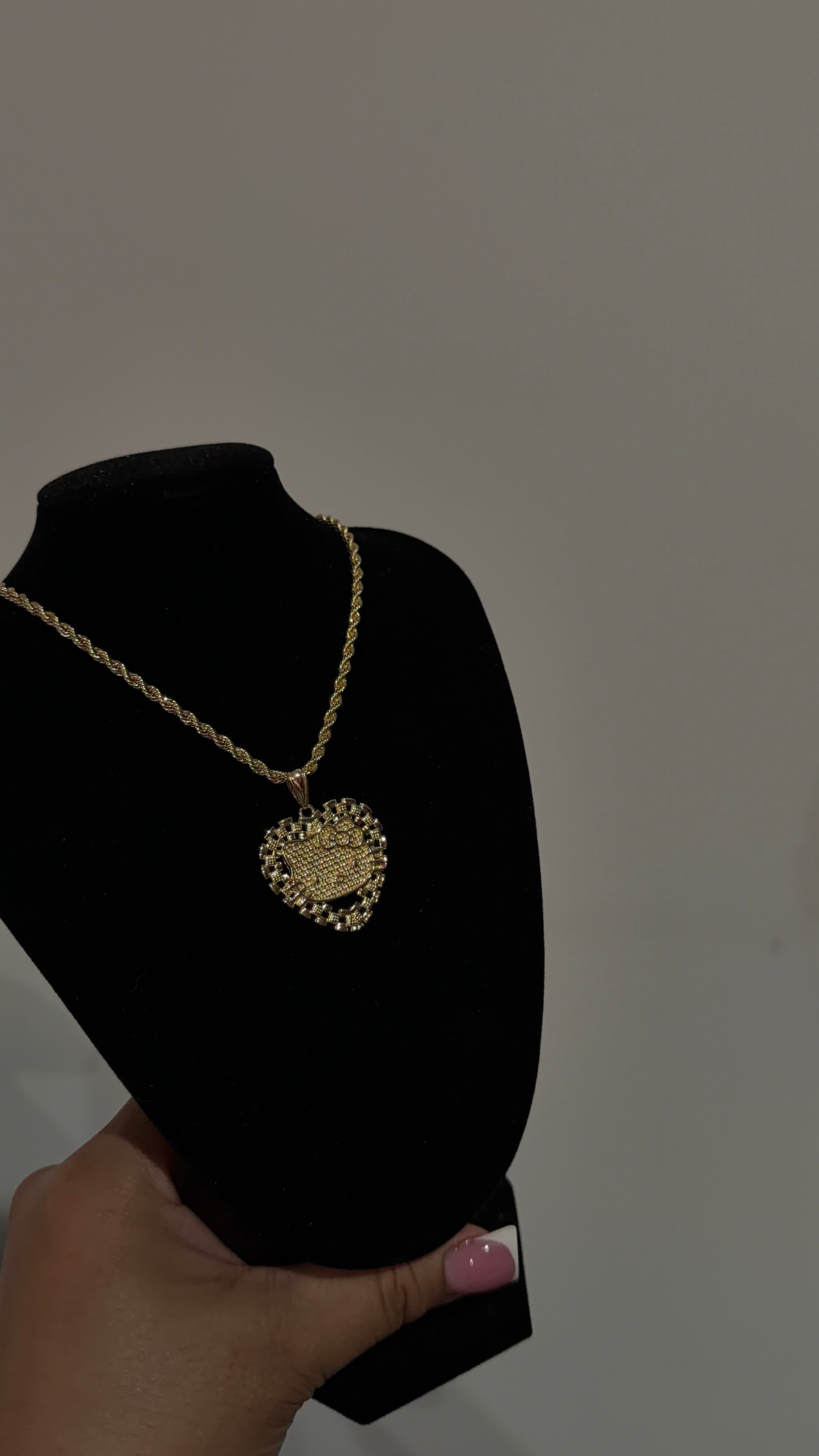 HK Face Rolex Heart Chain