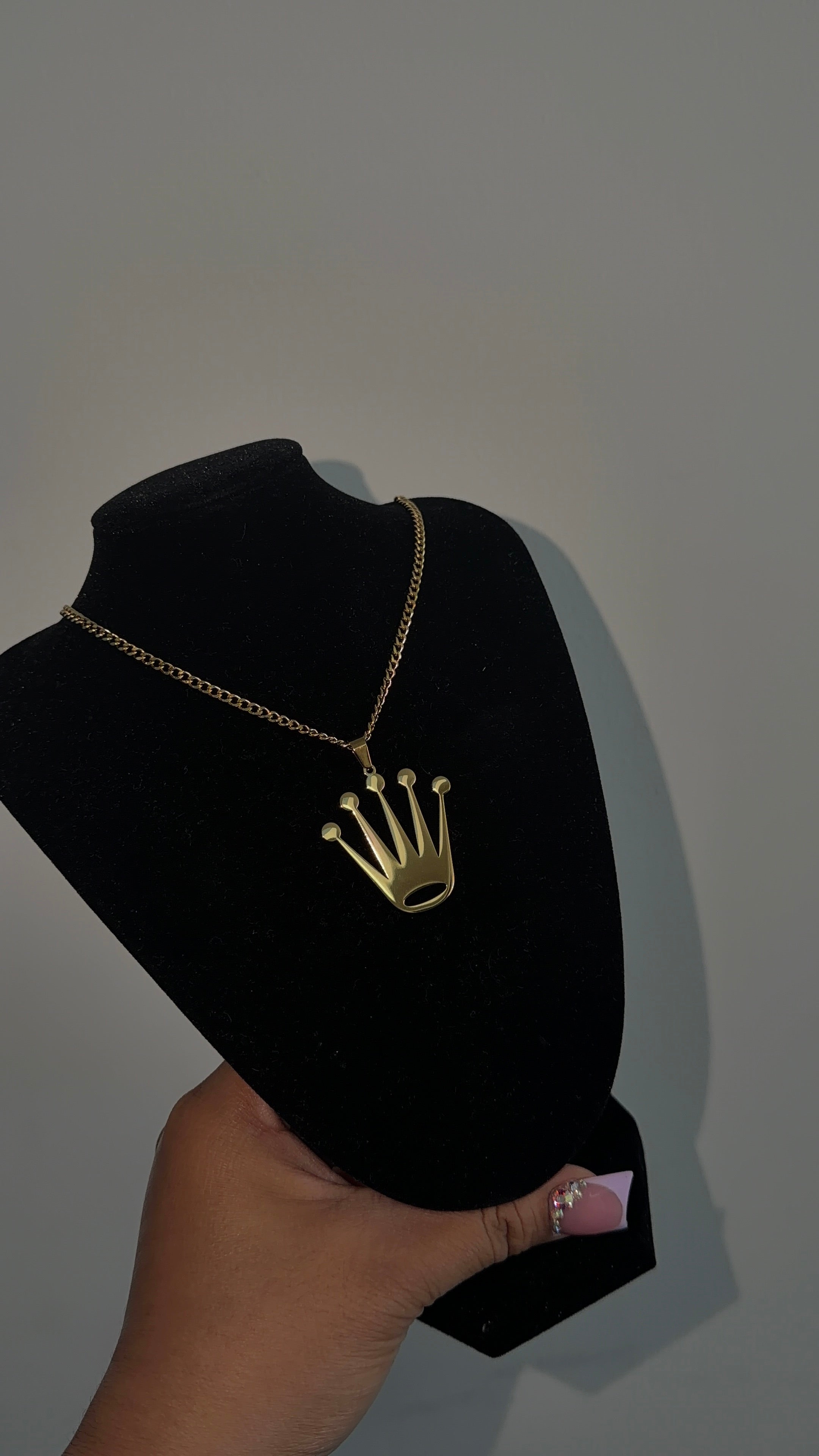 Big Rolex Crown Chain