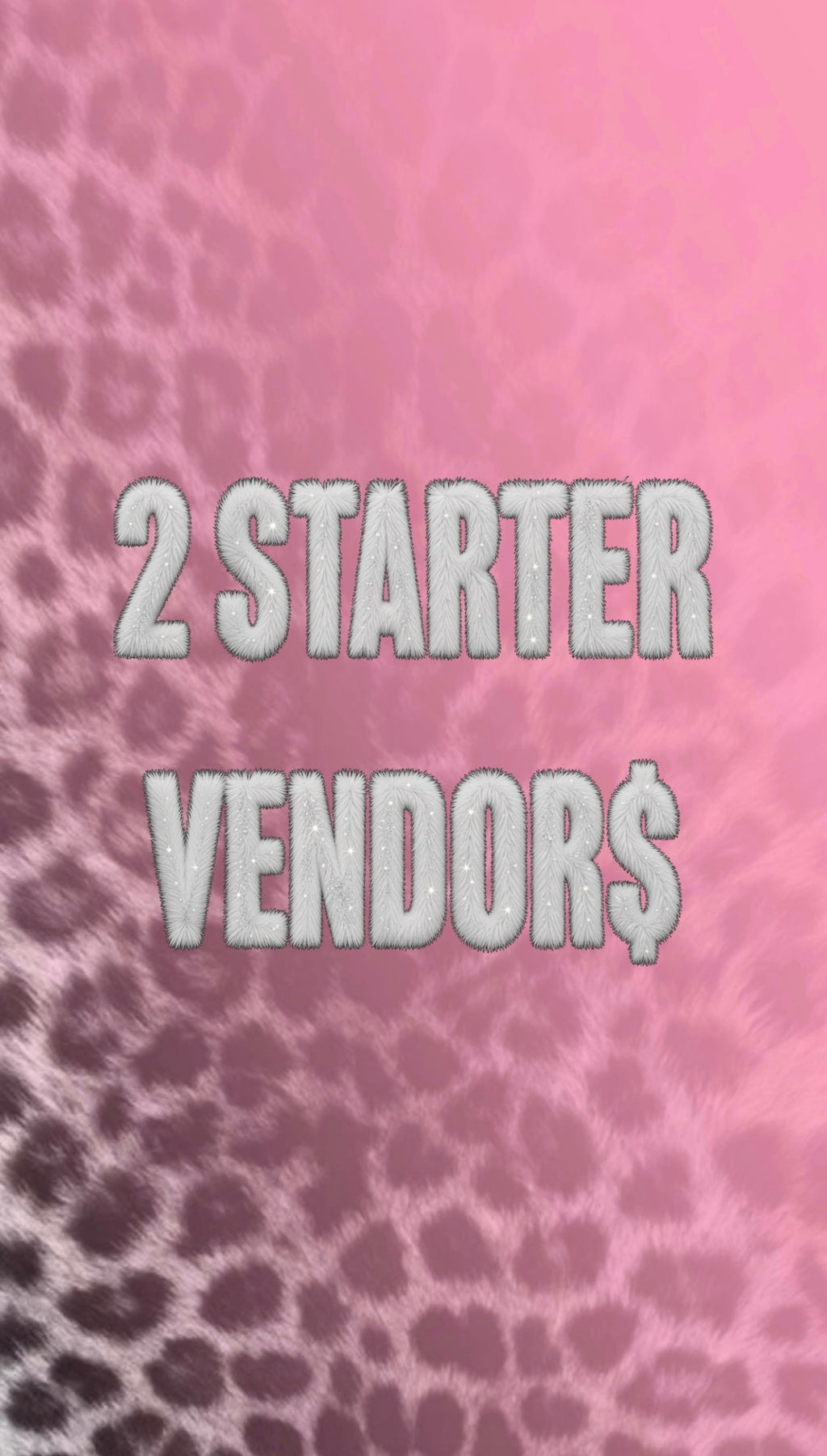 2 STARTER VENDOR BUNDLE