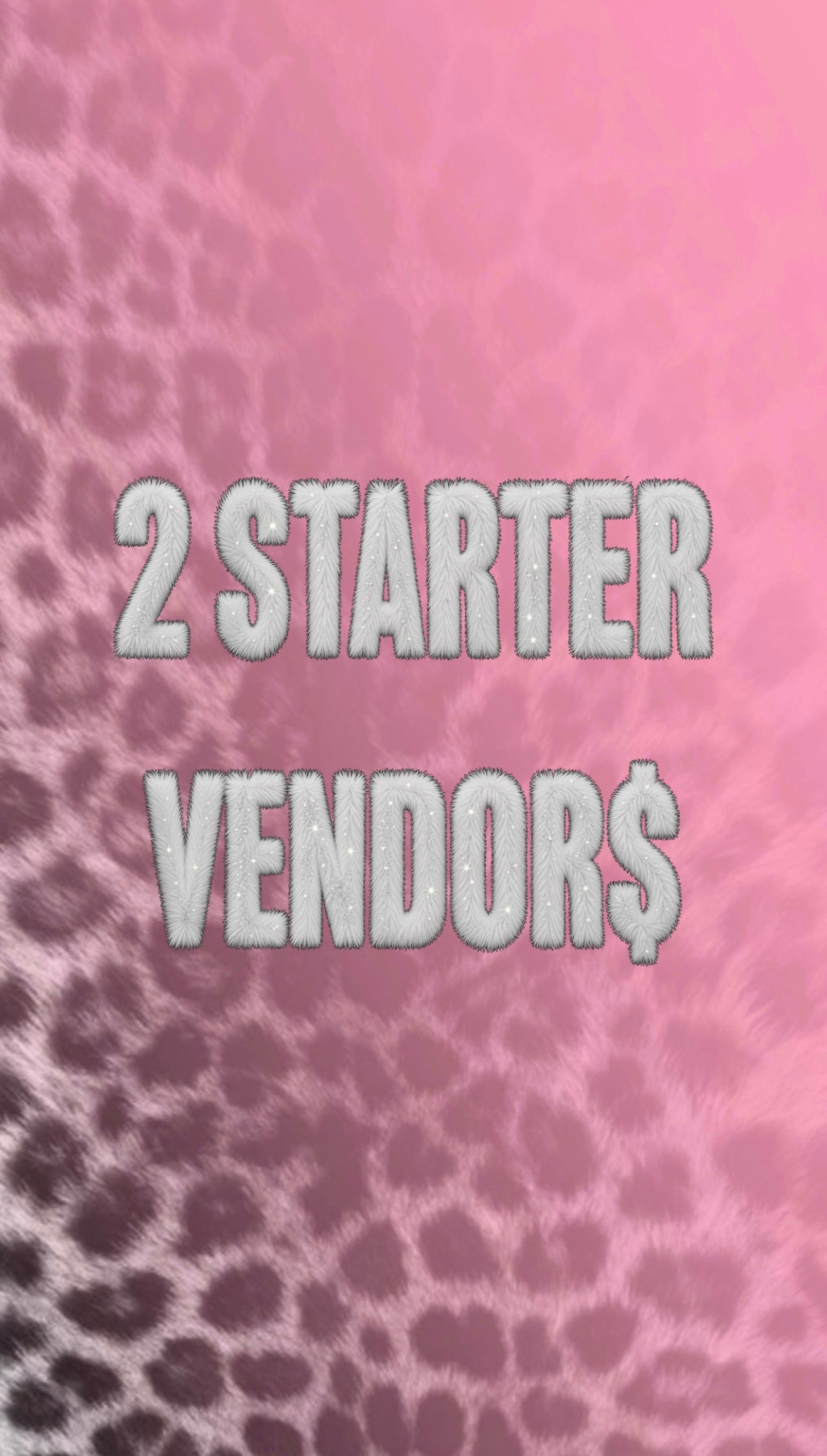 2 STARTER VENDOR BUNDLE