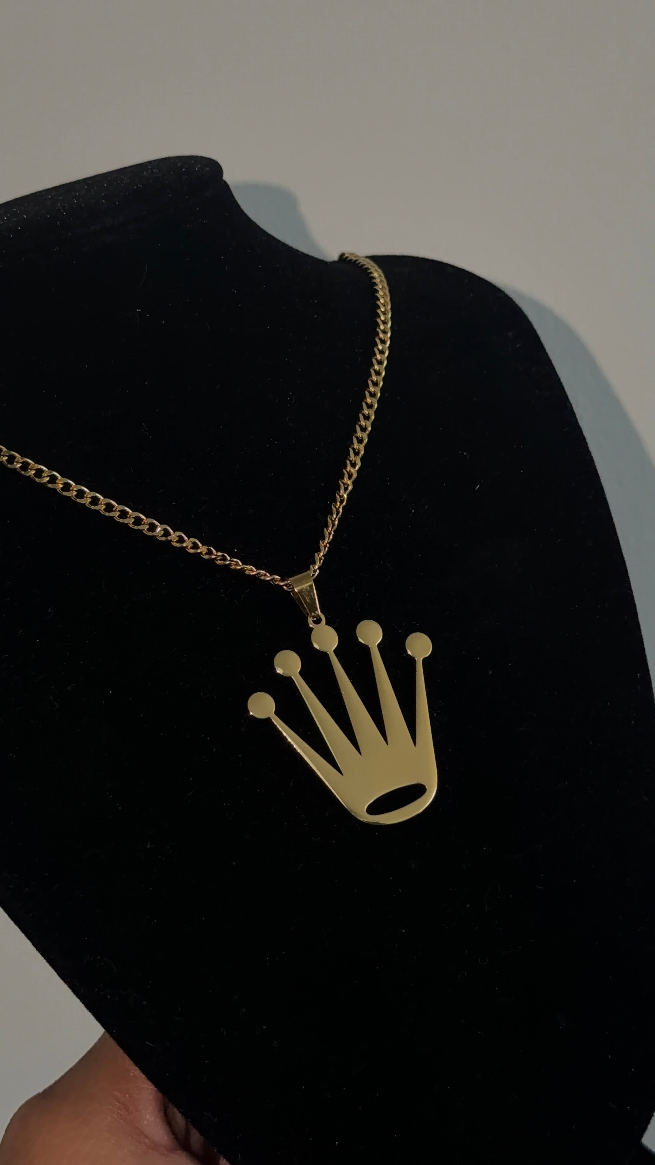 Big Rolex Crown Chain