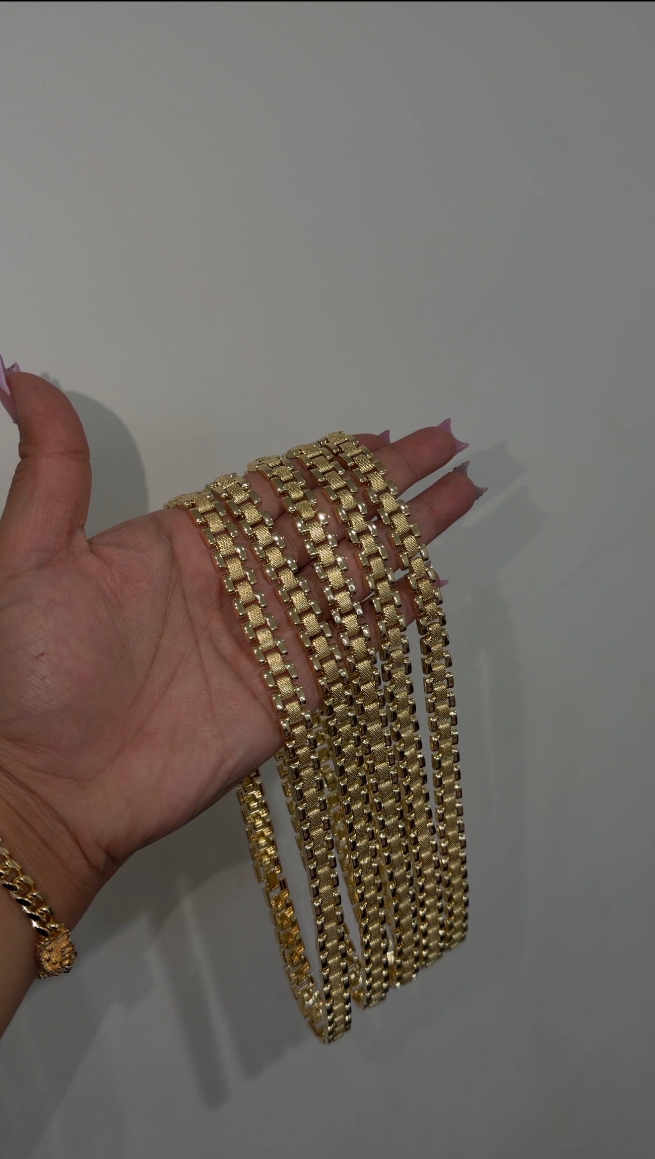 Thic Plain Rolex Chain