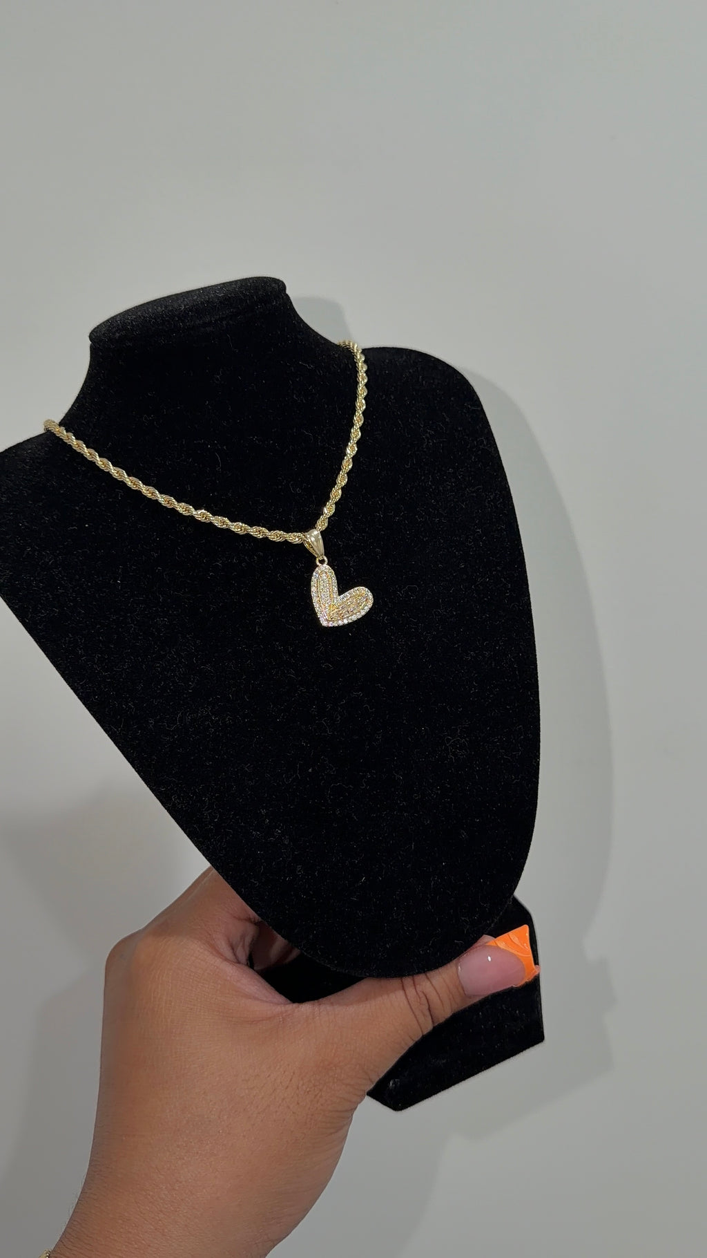 Heart Bling Necklace