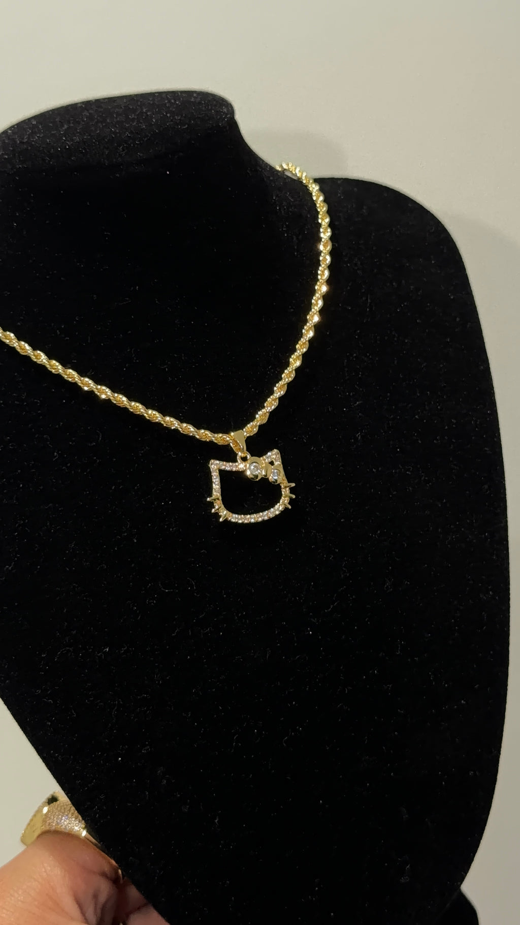Dainty Lil Hk No Face Necklace