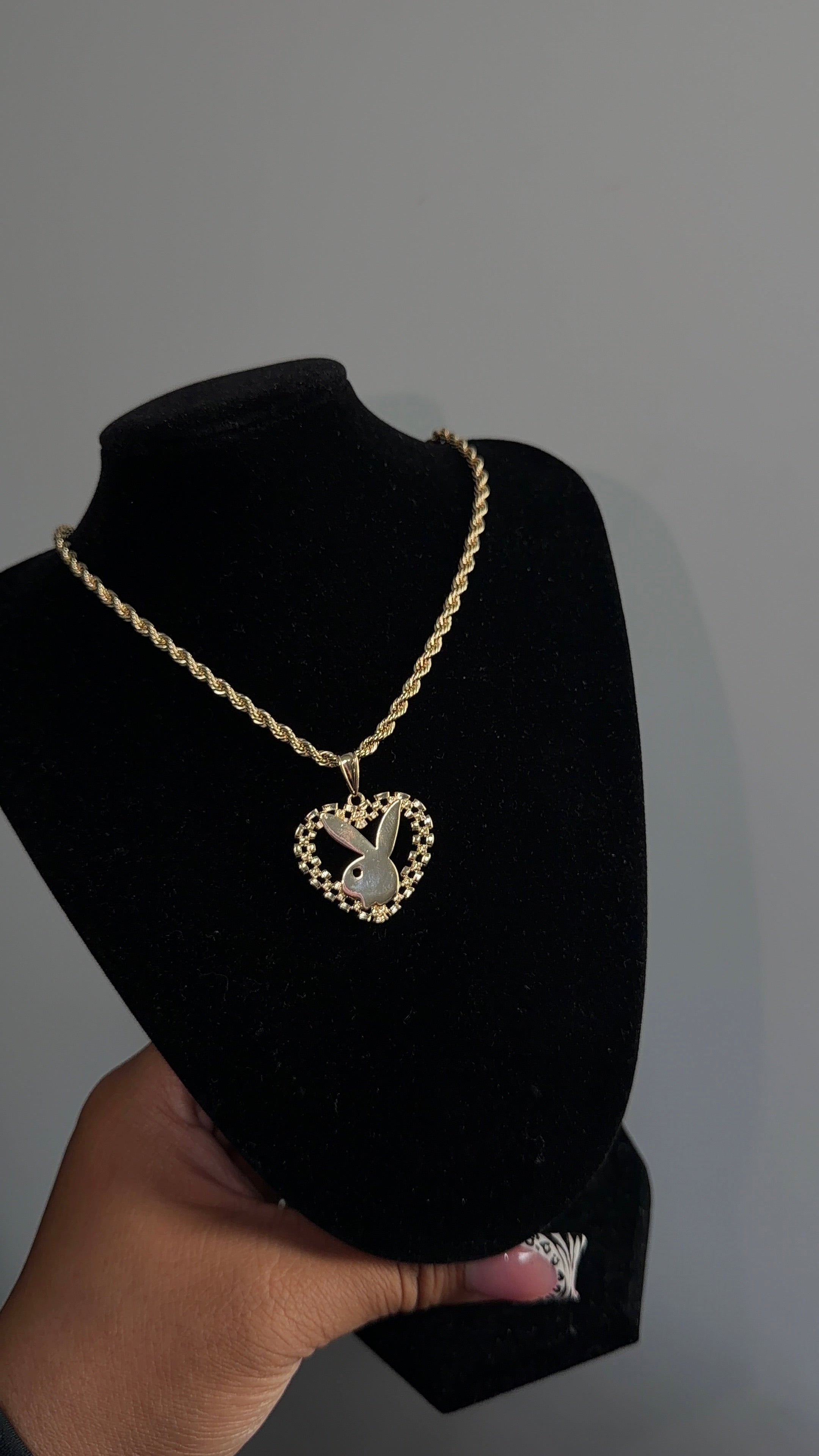 PlayBunny Heart Rolex Chain