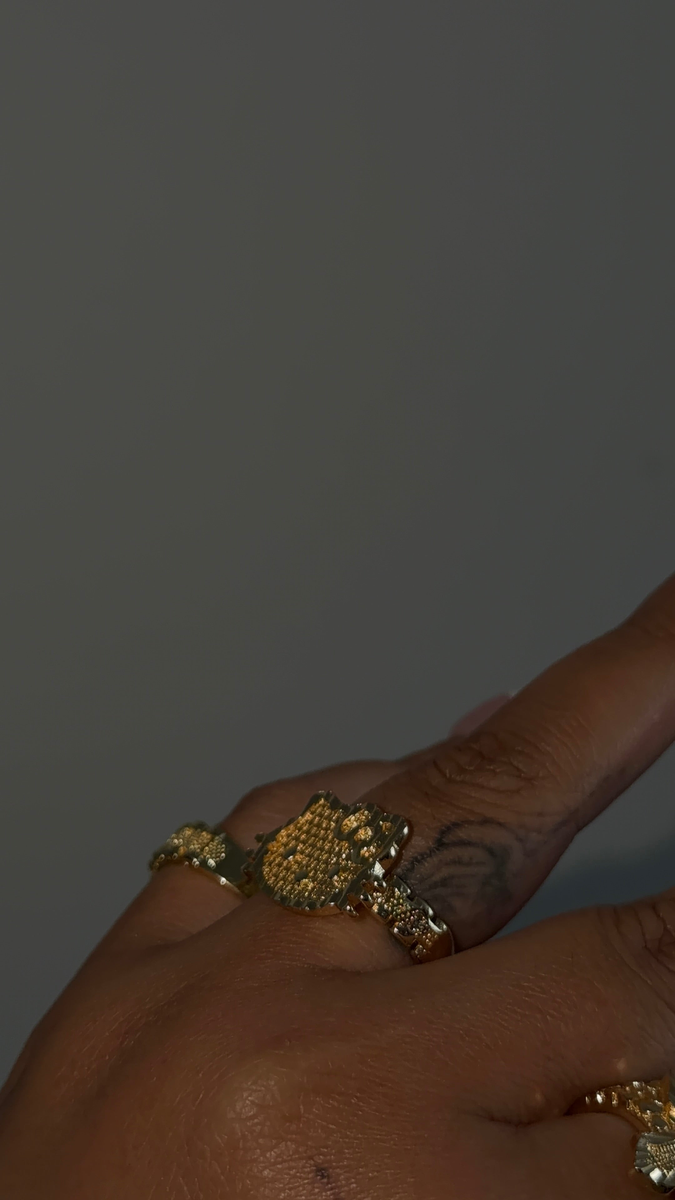 Rolex Hk Face Ring