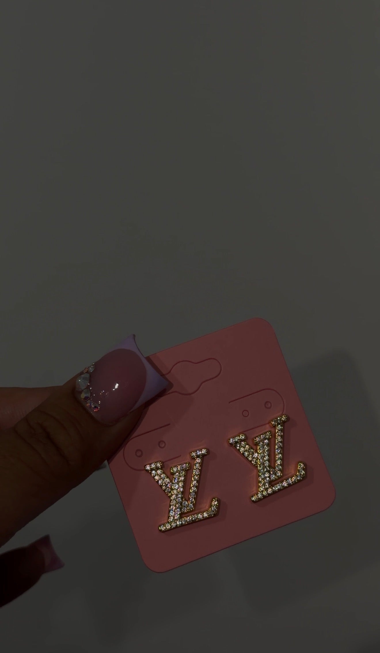 Big Lv Earrings