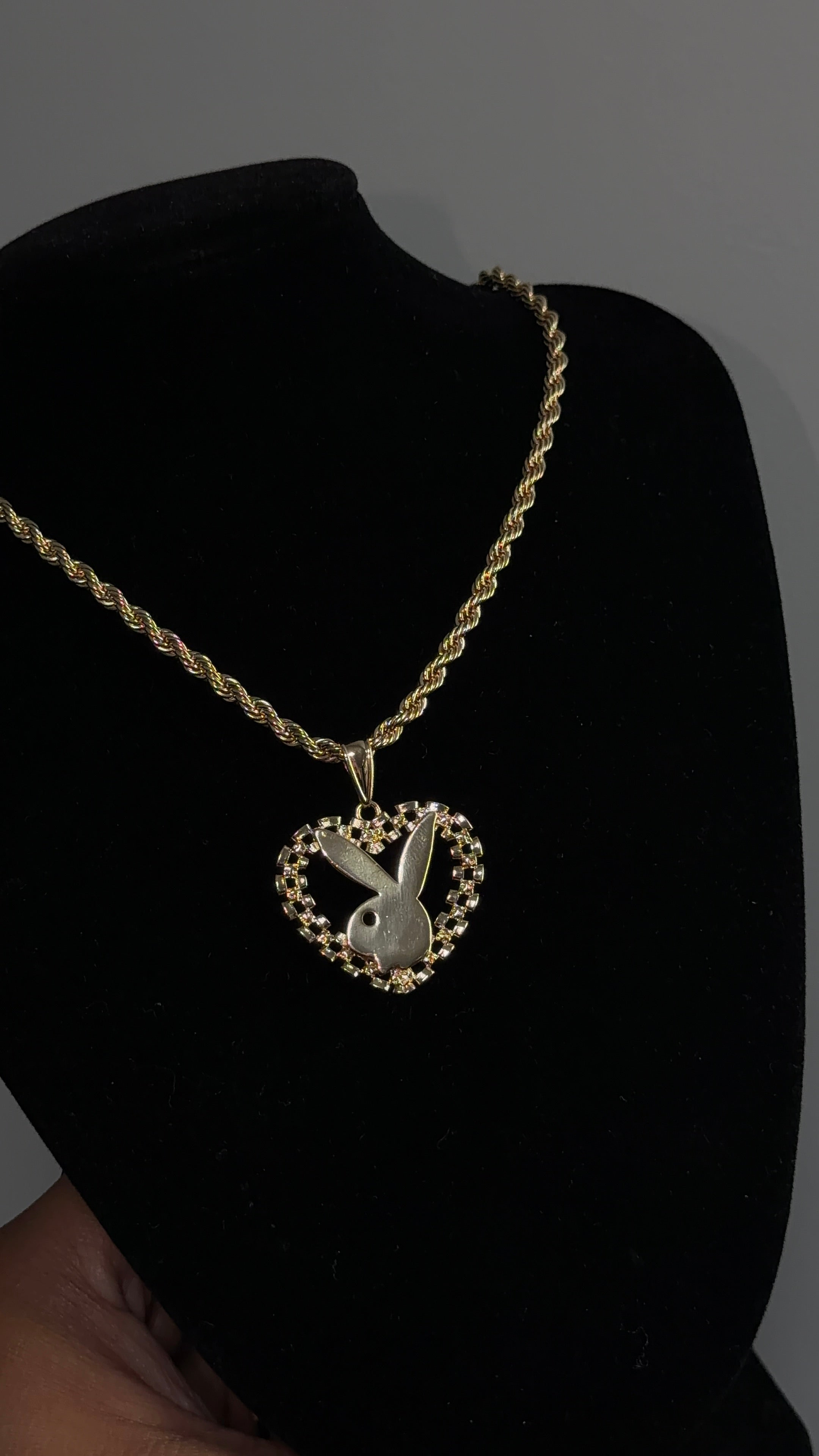 PlayBunny Heart Rolex Chain