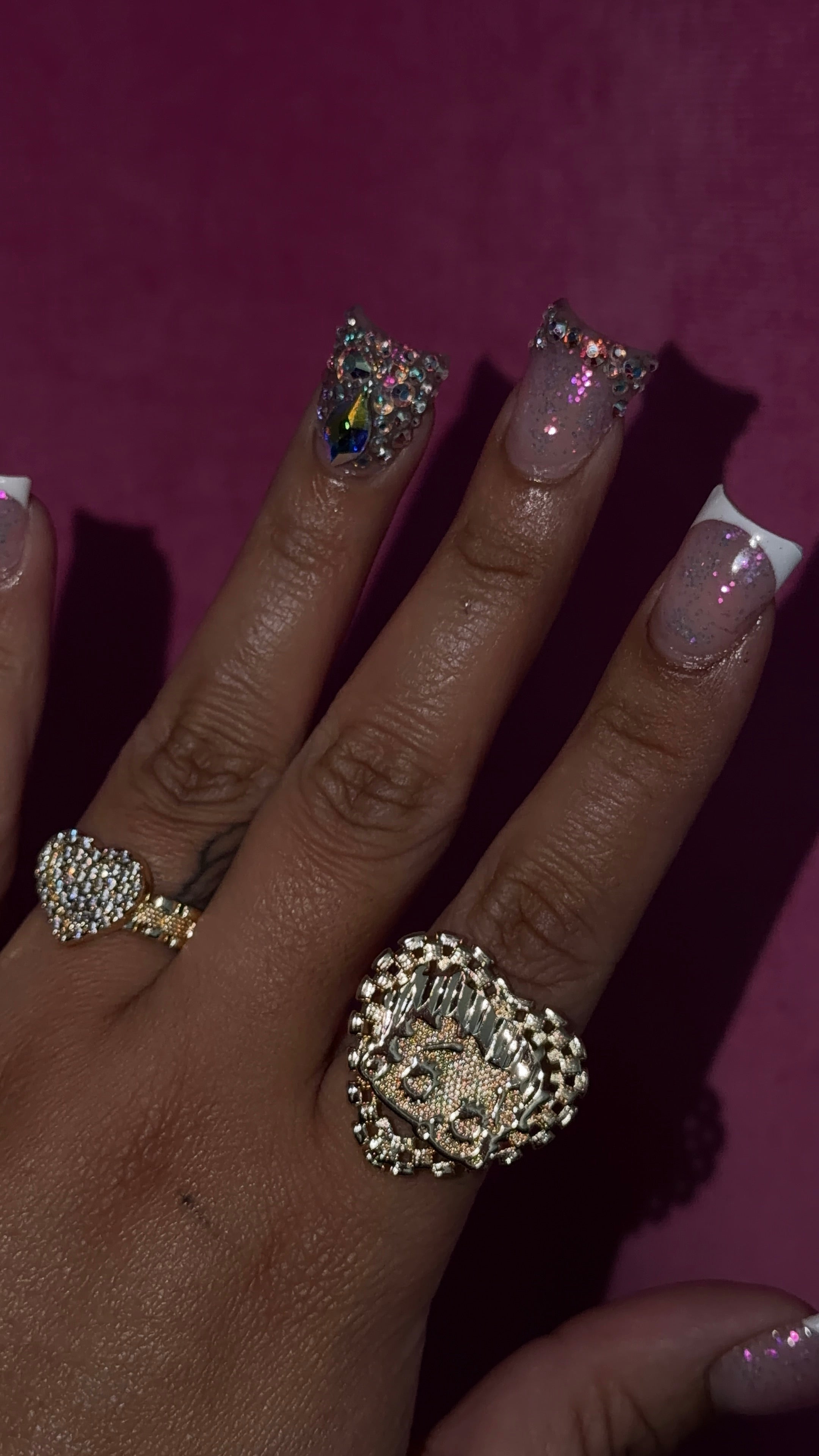 Rolex Heart Betty Face Ring