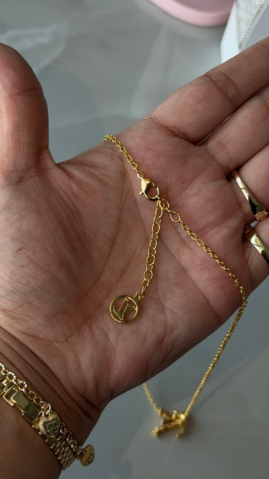 Lv Necklace