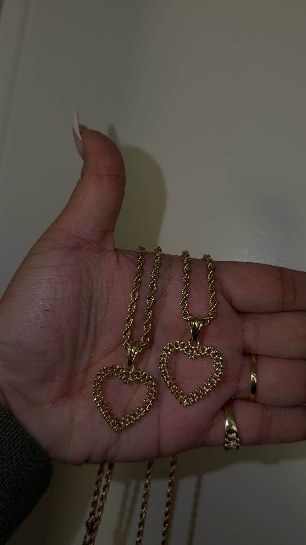 Rolex Heart Necklace