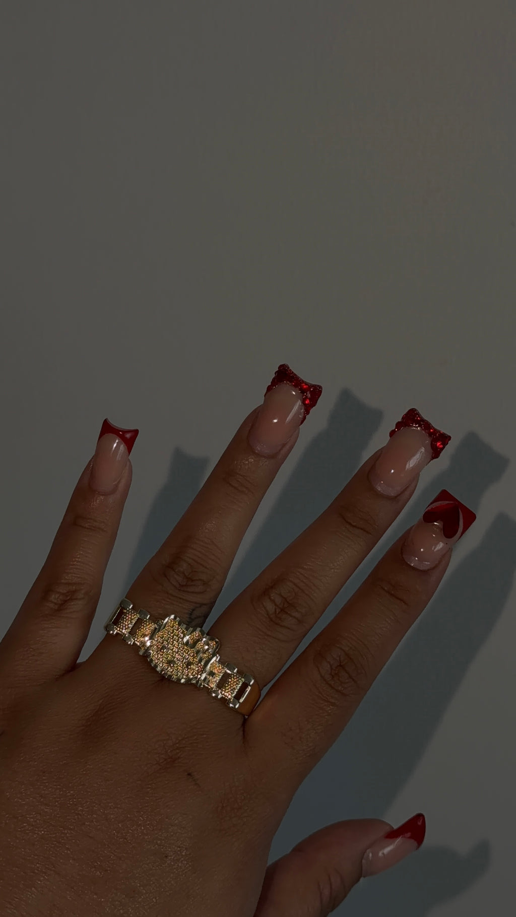 Hk Rolex 2 Finger Ring