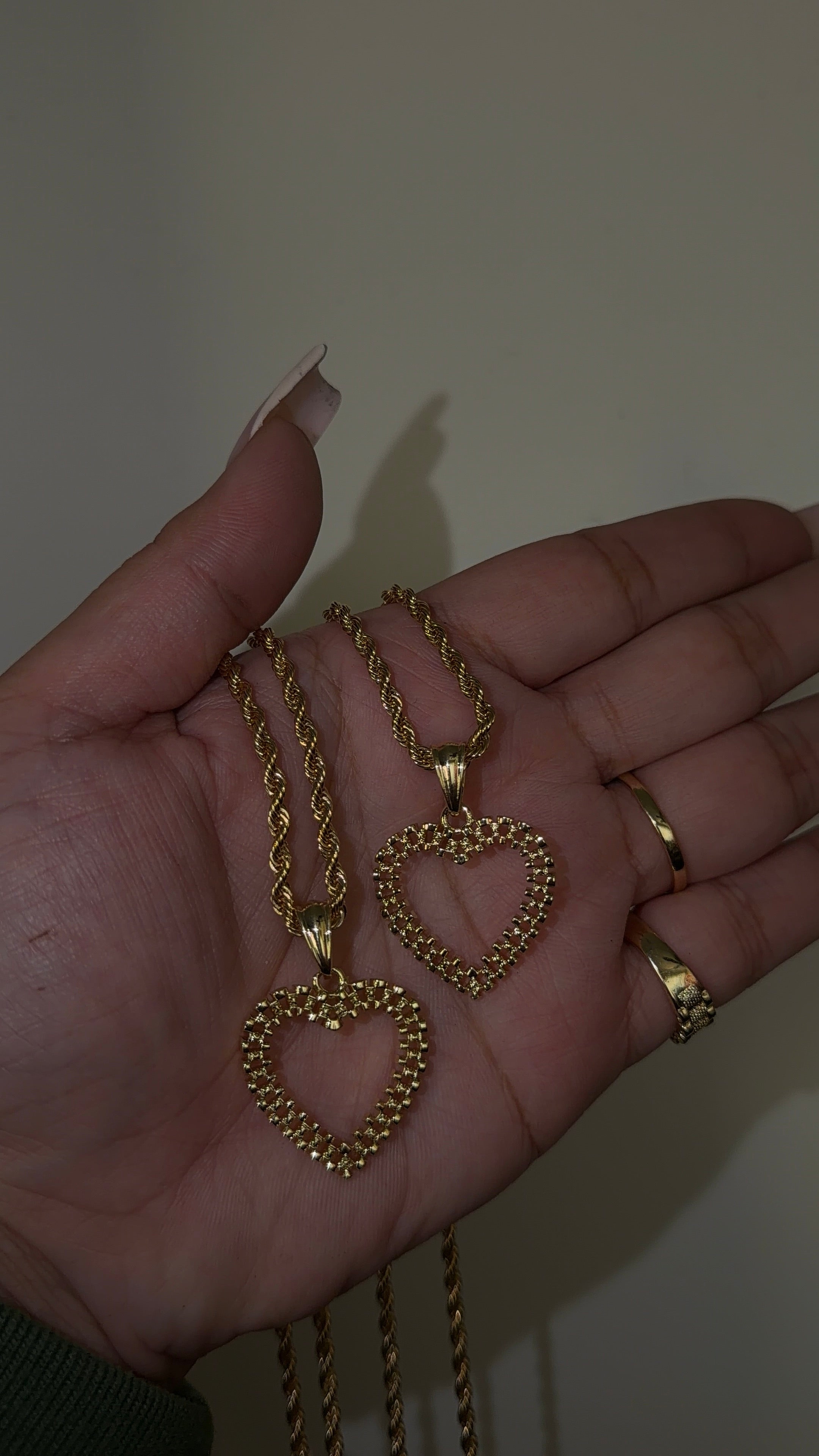 Rolex Heart Necklace