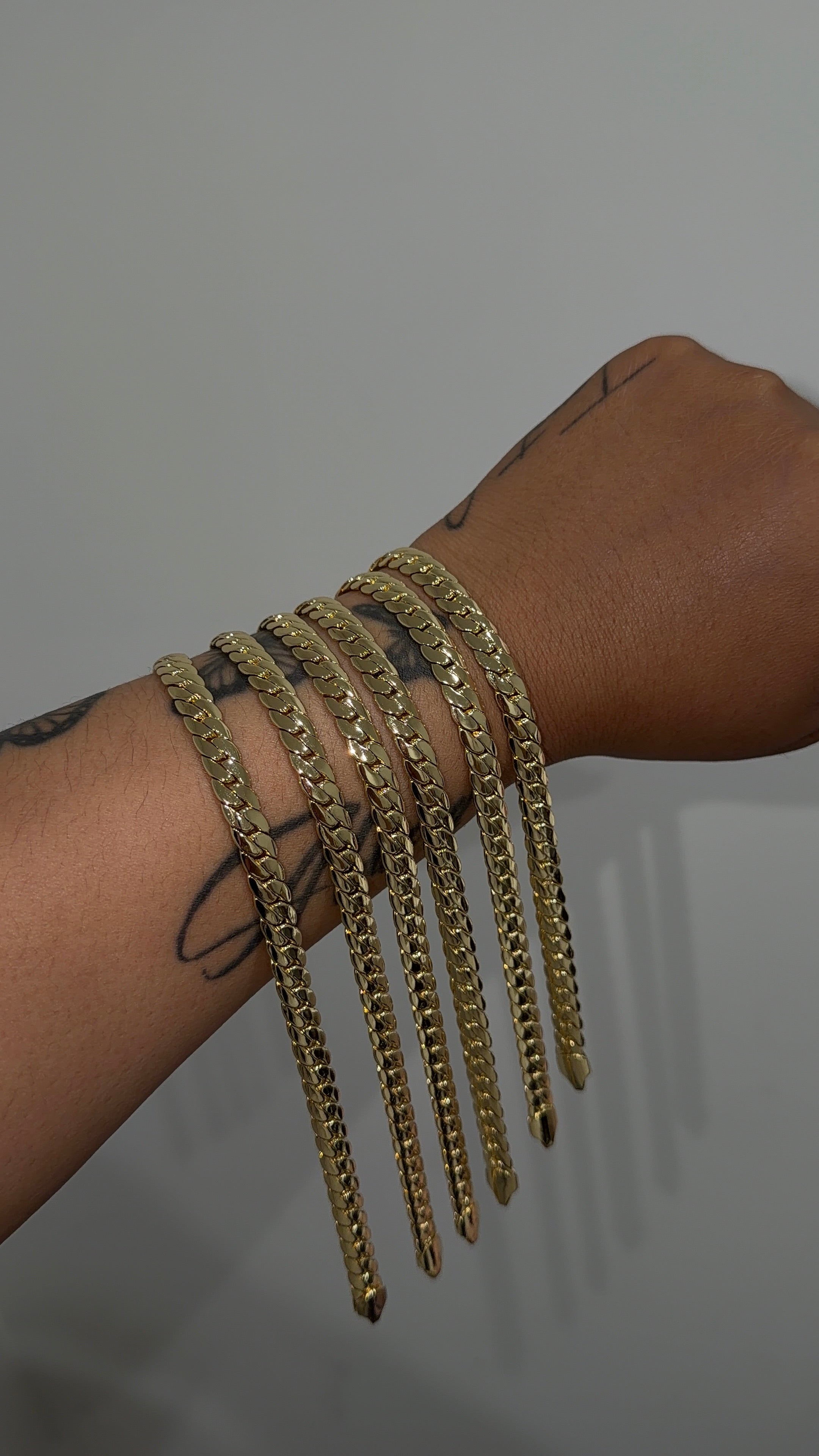 Mens Cuban Link Bracelet