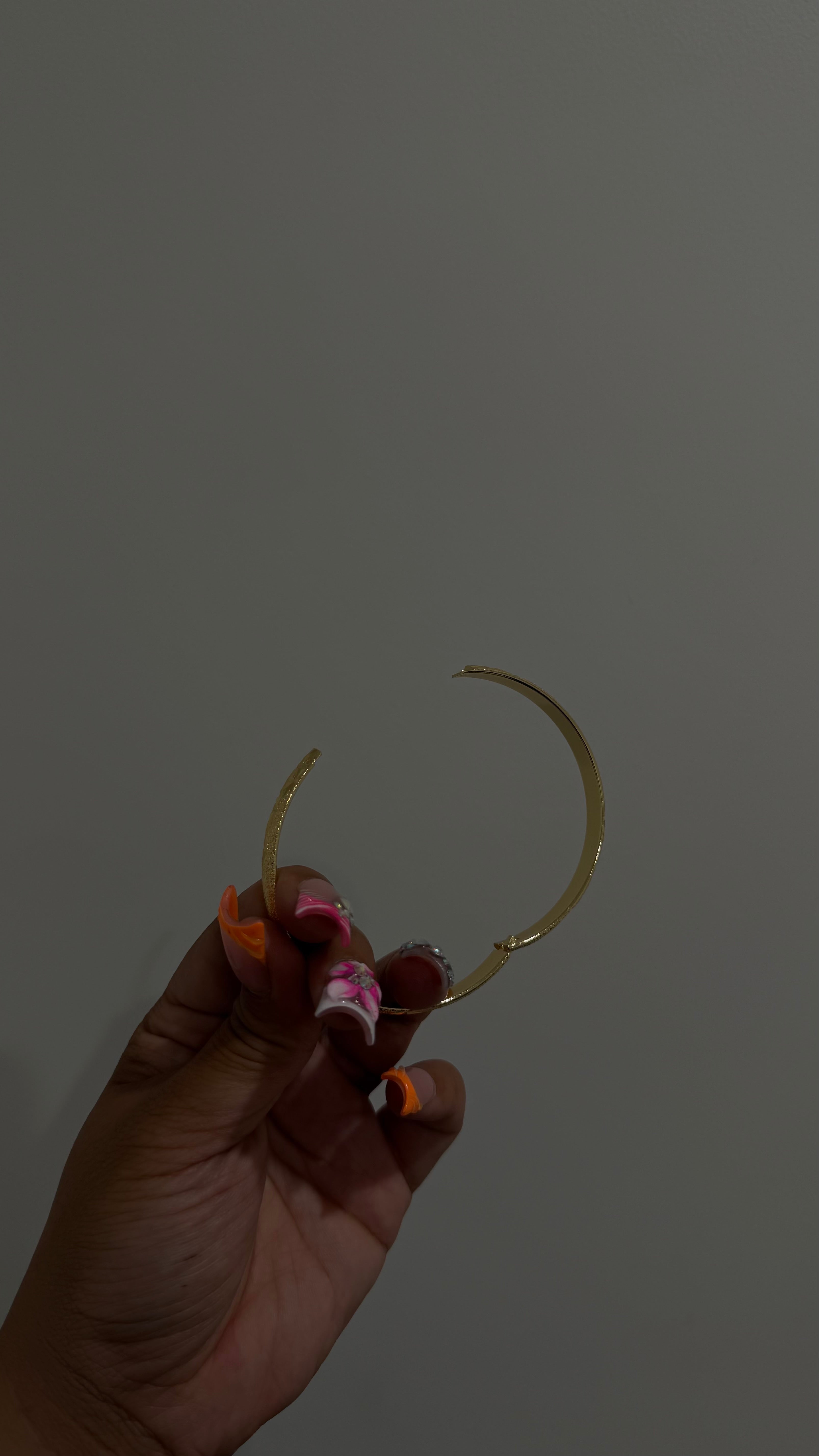 Single Thick Open Bangle