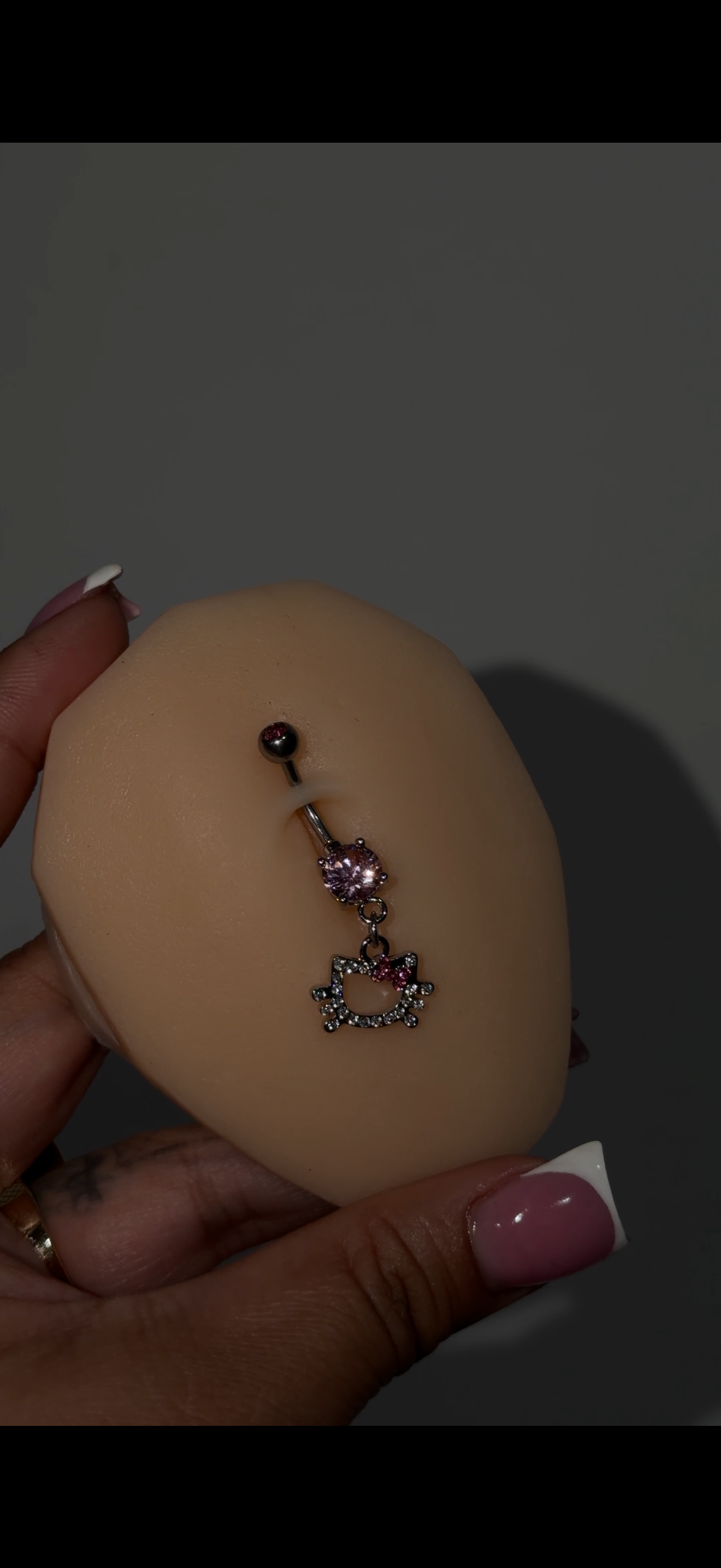 Hk Diamond Belly Ring