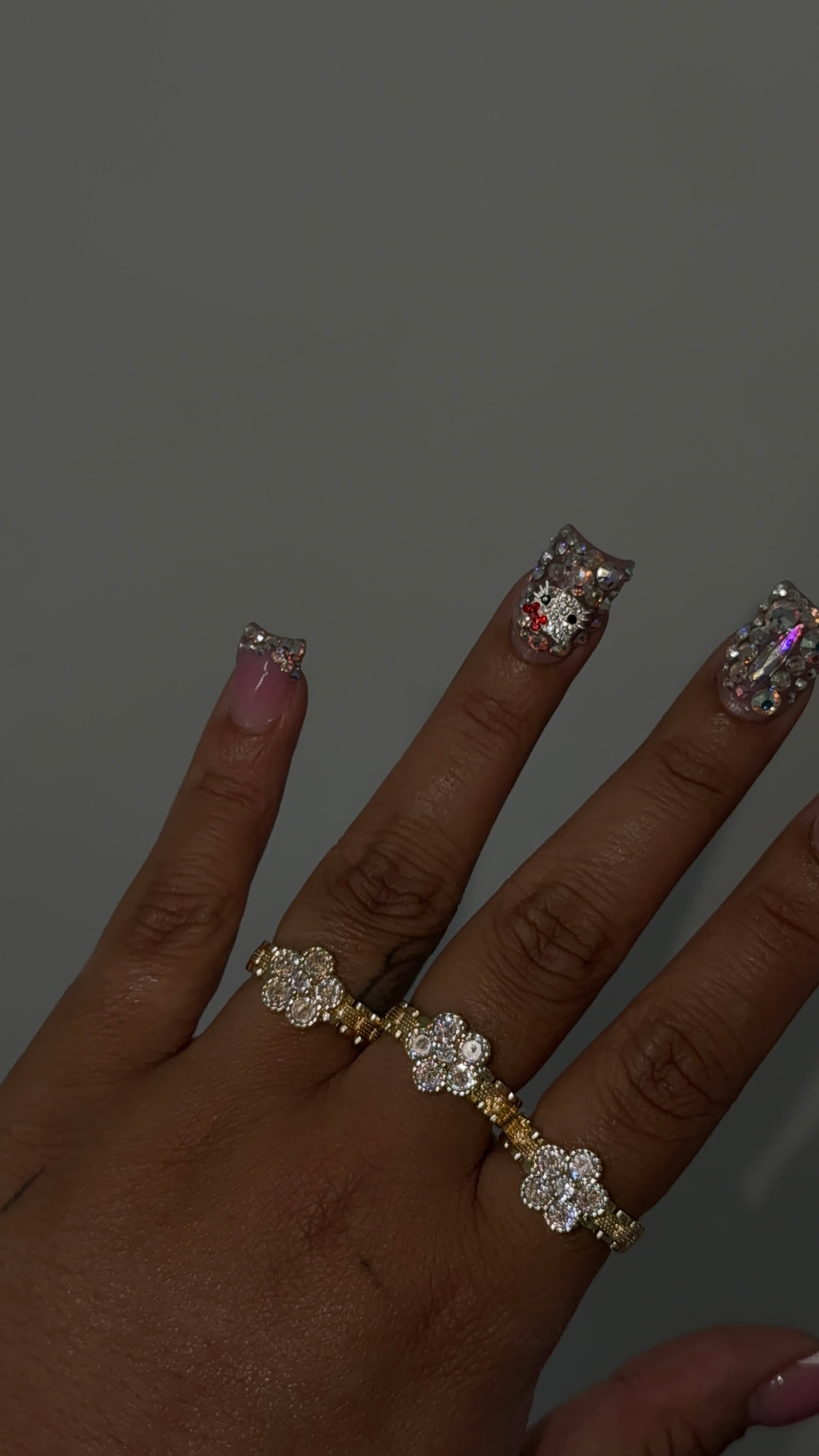 Rolex Diamond Clover Ring